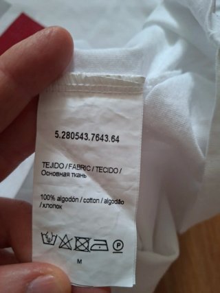 Camiseta Blanca Mujer Roberto Verino Talla M