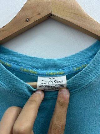 Camiseta Calvin Klein Turquesa Talla M