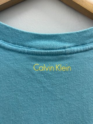 Camiseta Calvin Klein Turquesa Talla M