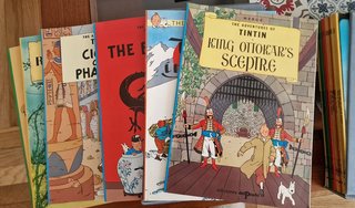 Tintín. Colección completa en inglés (22 cómics)