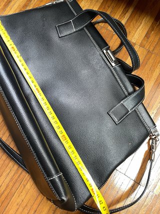 BOLSO PIEL REAL NEGRO VINTAGE RETRO BANDOLERA
