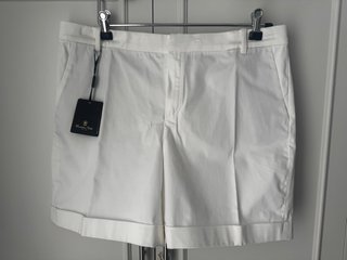 Massimo Dutti Shorts Blancos Talla M