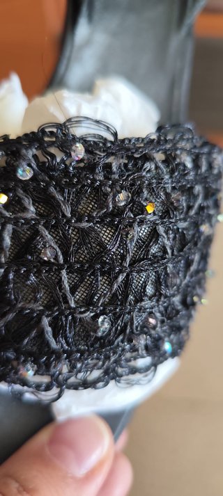Sandalia tacon Farrutx con cristal talla 38