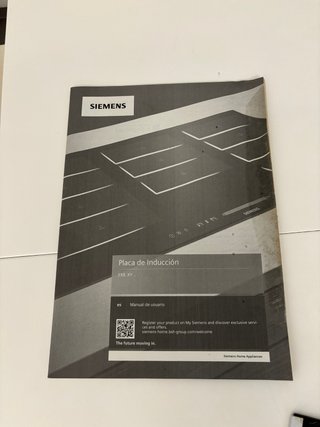 Placa de inducción Siemens