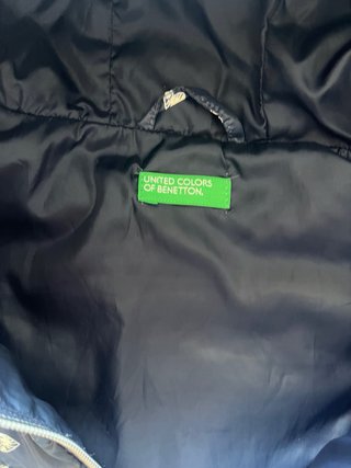 Chaleco acolchado niña Benetton corazones Benetton