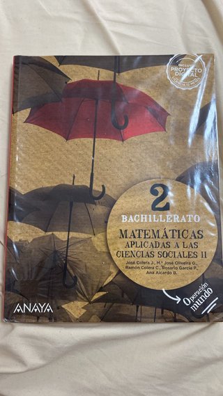 Matemáticas aplicadas a las Ciencias Sociales I...