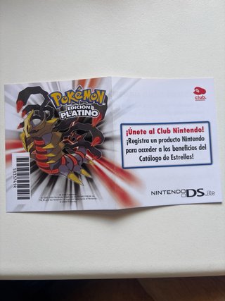 Pokemon Edición Platino Nintendo DS