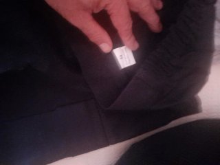 Pantalones de trabajo azul con detalles plateados
