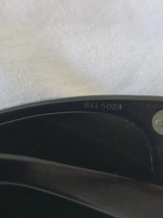 Gafas Ray-Ban Wayfarer B&L 5024 USA Vintage