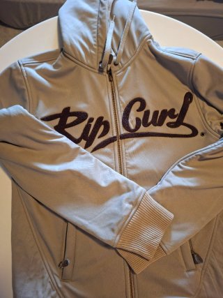 Chaqueta Rip Curl Beige y Marrón
