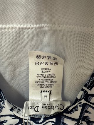 Bañador Christian Dior Blanco y Azul