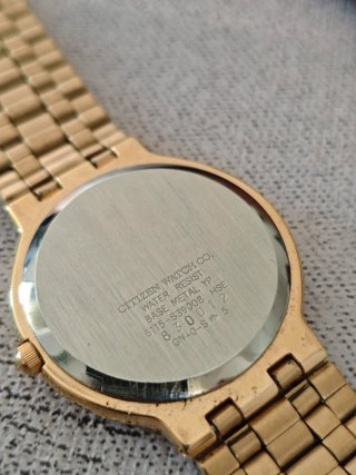 Reloj Citizen Dorado Hombre Cuarzo