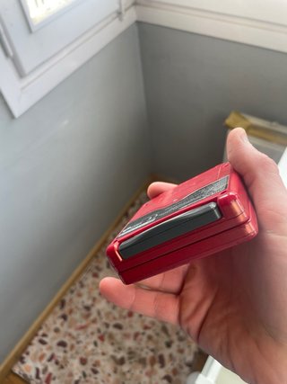 Nintendo Game Boy Advance SP Roja