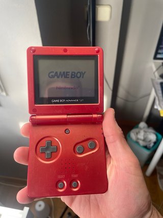 Nintendo Game Boy Advance SP Roja