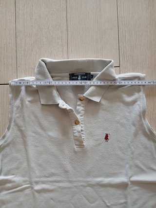 Gilet Greenwith Polo Club bianco senza maniche – taglia L