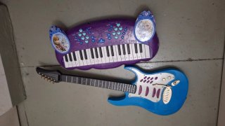Teclado y Guitarra Juguete Frozen