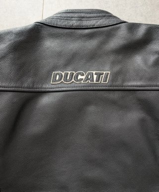 Chaqueta Dainese Ducati Negra Piel