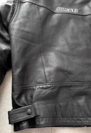 Chaqueta Dainese Ducati Negra Piel