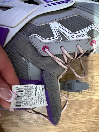 Patines en línea niña talla 35 morado