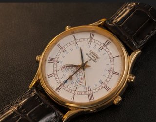 Seiko Quartz Chronograph Dorado Vintage