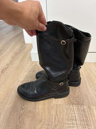 Botas Zara Niña Negras Talla 33
