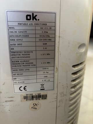 Aire Acondicionado Portátil