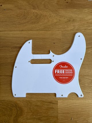 Golpeador Fender Squier Telecaster Blanco