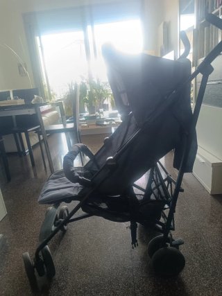 Carro de bebé Chicco plegable Azul