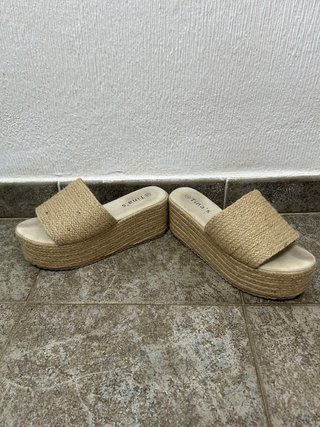 Sandalias esparto talla 38