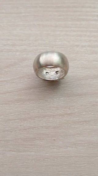 Anillo bisutería 2 niños color plata