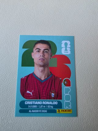 Cromo Cristiano Ronaldo Panini 2026