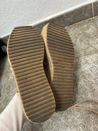 Sandalias esparto Pull&Bear Talla 38