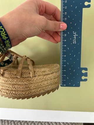 Sandalias esparto Pull&Bear Talla 38