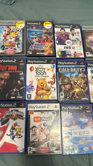 Lote 19 Juegos PS2: GTA, Soprano, Spyro, MIB...