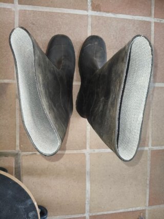 Botas de agua Cofan negras para trabajo