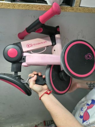 Triciclo Kinderkraft 4TRIKE Rosa