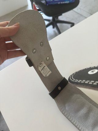 Cinturón de cuero para halterofilia
