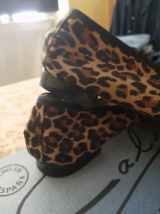 Bailarinas Animal Print Tela