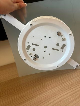 Plafón de cristal y plástico