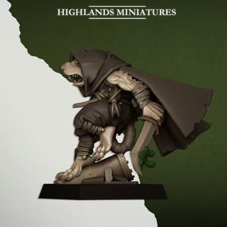 20 Asesinos Hombres Rata - Highlands Miniatures