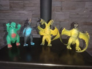 Lote Figuras Monstruos Bootleg JHL