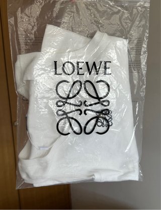 Camiseta Loewe Anagram Talla S Mujer Blanca