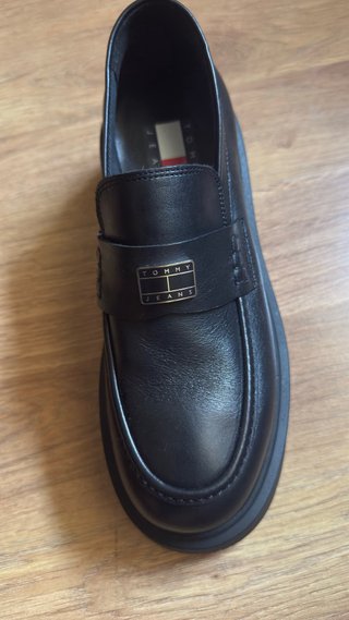 Mocasines Tommy Jeans Plataforma Negros