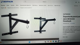 Saco de boxeo Outshock con soporte
