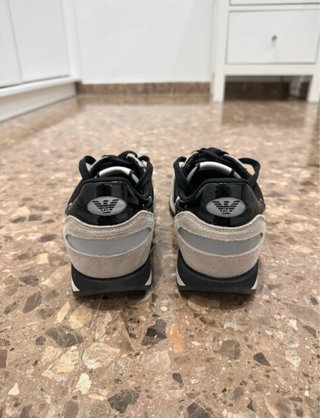 Zapatillas Emporio Armani Negras y Grises
