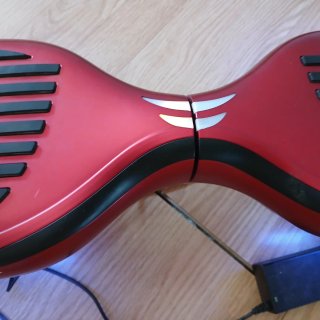 Hoverboard Rojo con Cargador y Bolsa