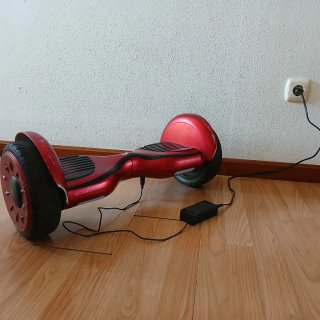 Hoverboard Rojo con Cargador y Bolsa