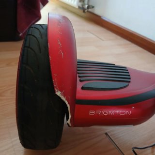 Hoverboard Rojo con Cargador y Bolsa