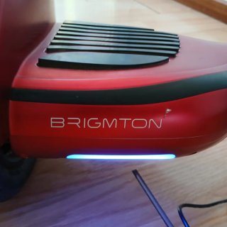 Hoverboard Rojo con Cargador y Bolsa