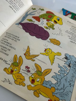 2 Libros Juego Vintage Veo-Veo Infantil